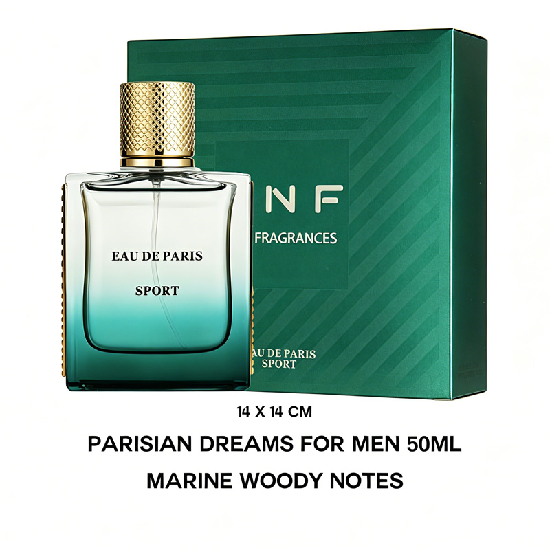 EAU DE PARIS SPORT Men's Eau De Toilette 50ml - Marine Woody Notes