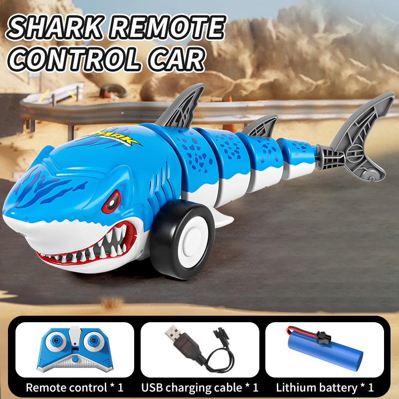 Remote Control Shark - Blue - Single Battery,The Default Shipping Color Is Blue.