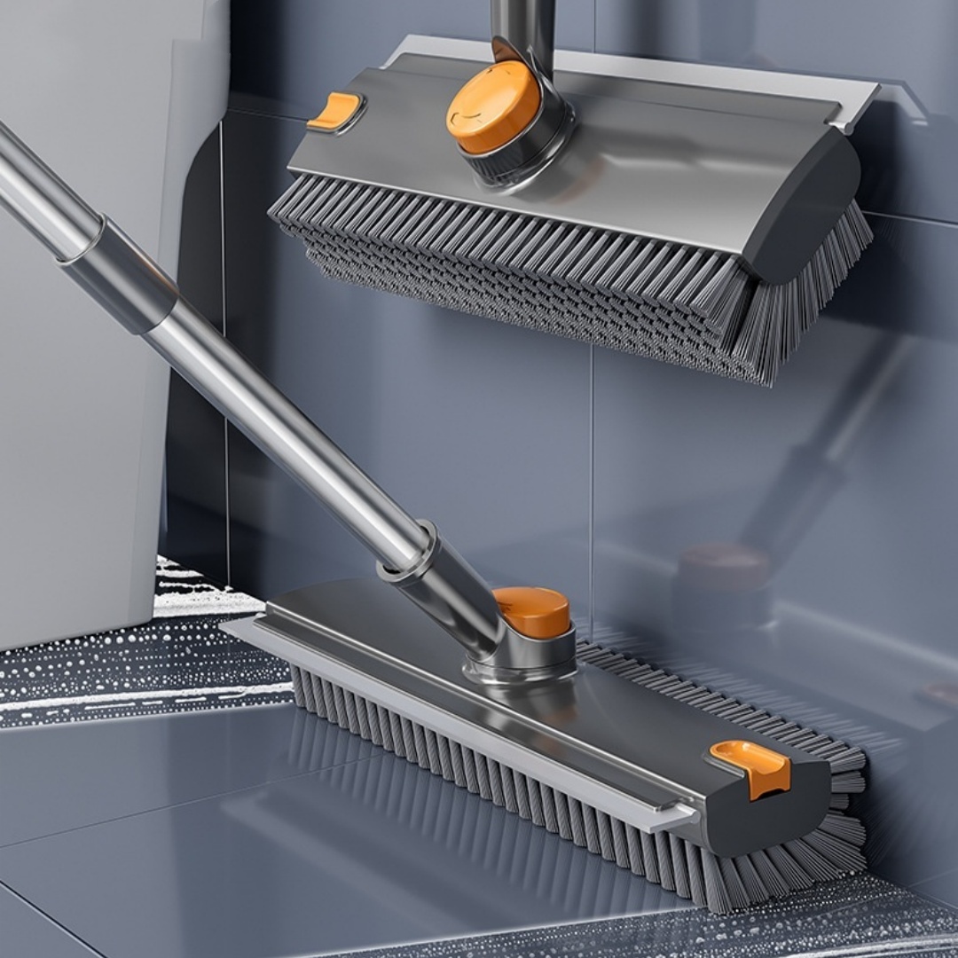 Hard-bristled Gap-friendly Floor Brush For Home Bathroomsreaches Every Nook And Cranny