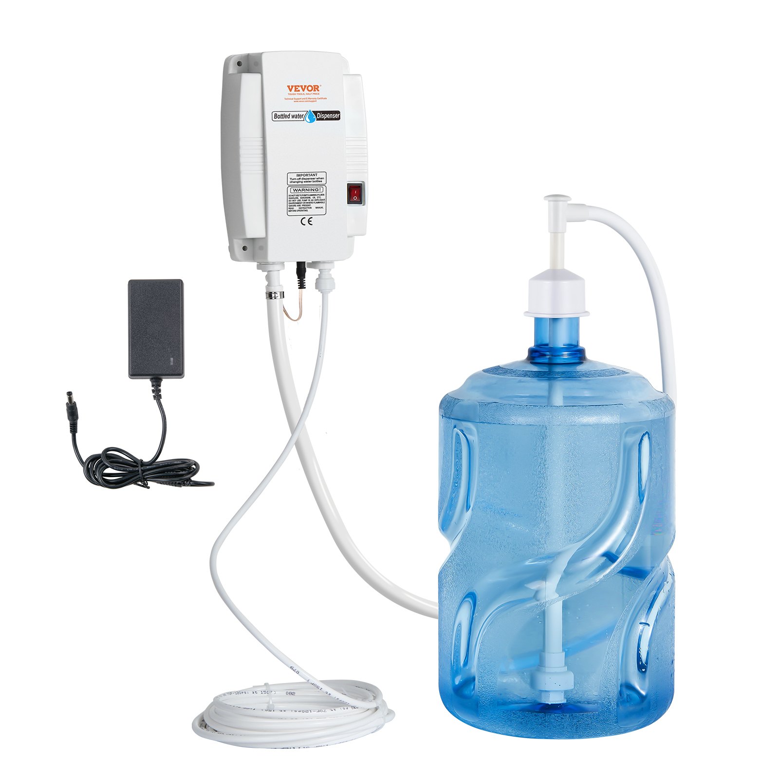 Sistema de bomba dispensadora de agua embotellada, 5 galones, eléctrico automático