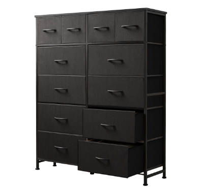 Tocador con almacenamiento, gabinete con 12 cajones