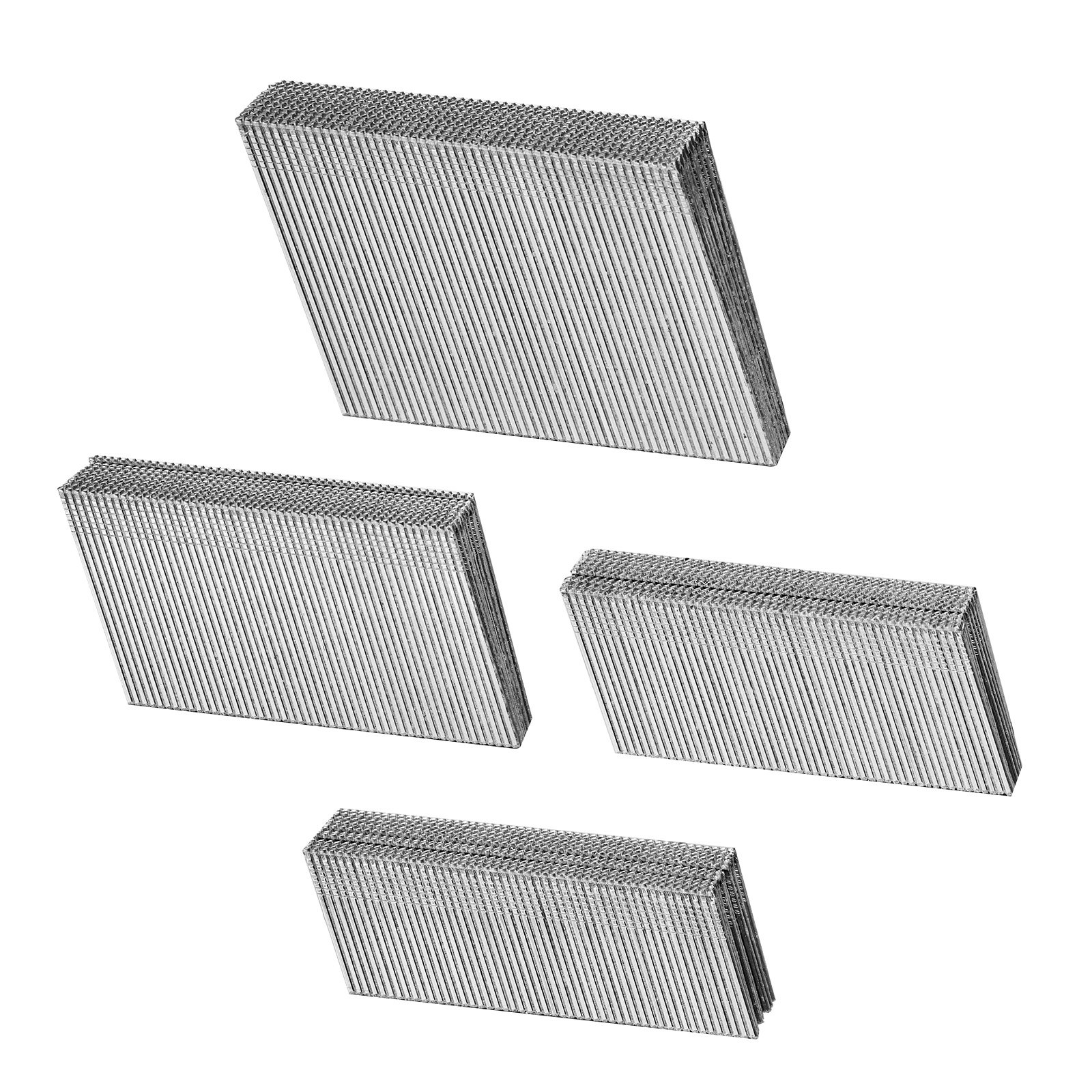 Clavos de acabado calibre 16, angulados 20 grados, 2000 unidades, galvanizados