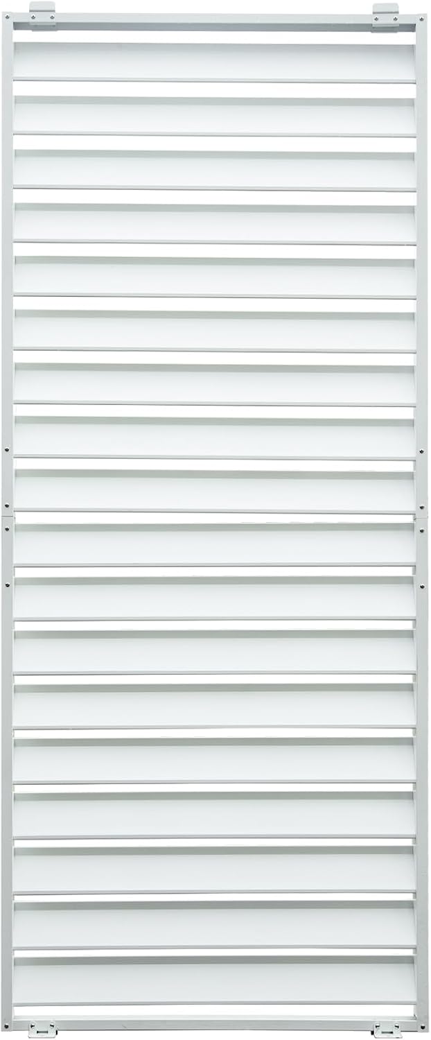 Pantallas para pérgola exterior con lamas