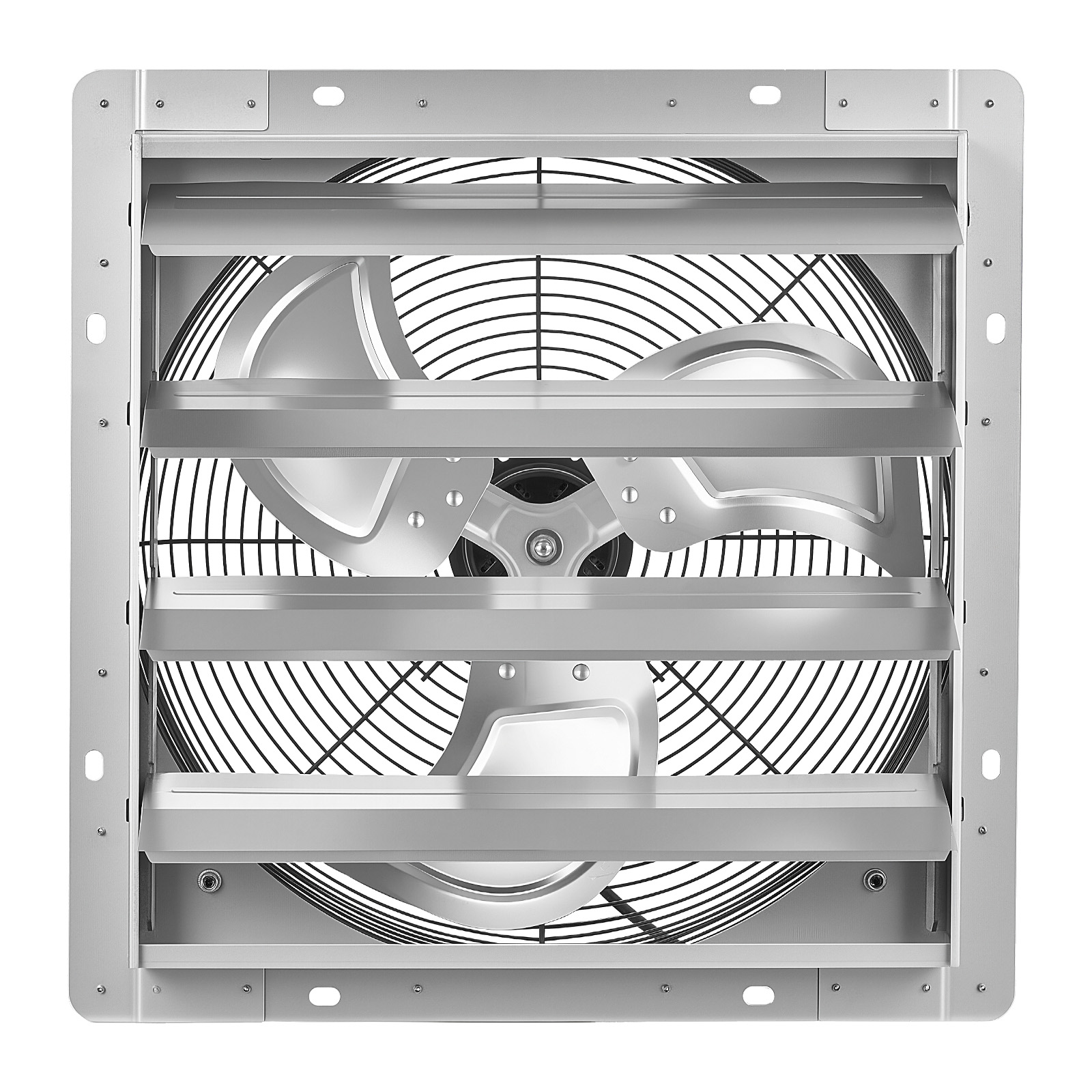 Extractor de aire de pared de 16 pulgadas, persianas automáticas, 2438 CFM, bajo ruido