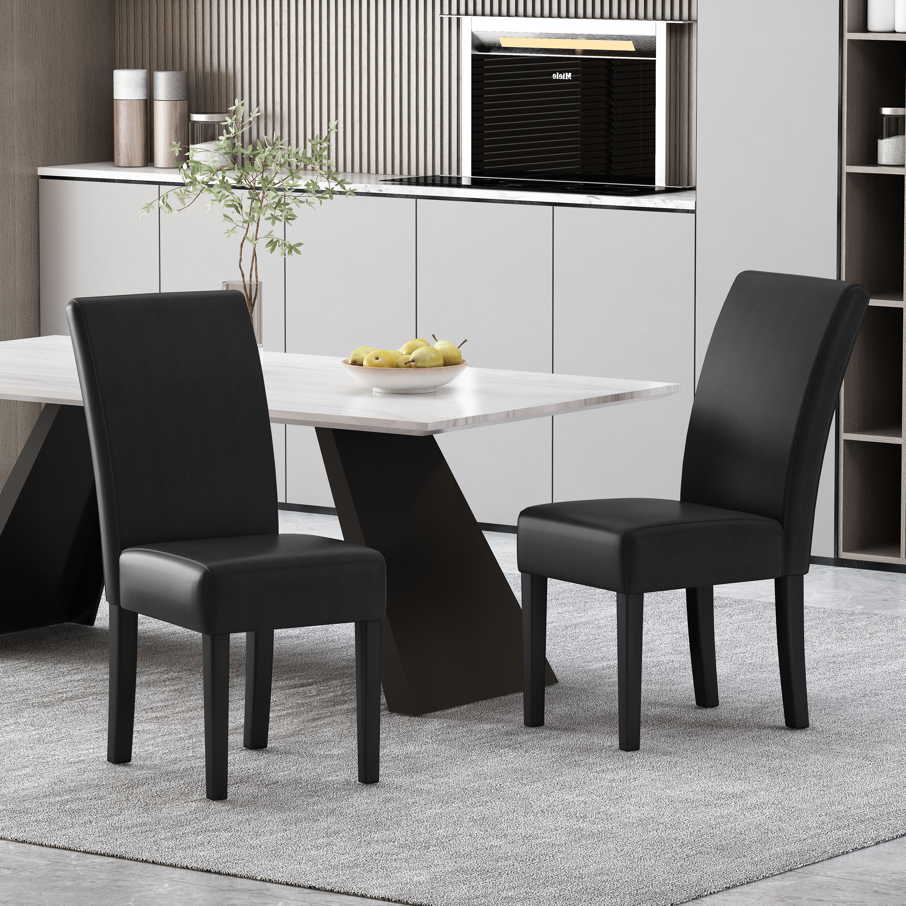 Silla de comedor MP2, juego de 2.