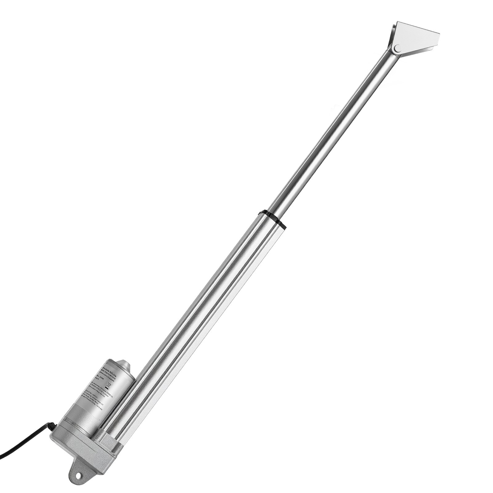 Actuador lineal de 12 V, 12 pulgadas, IP65 impermeable, 675 libras/3000 N.