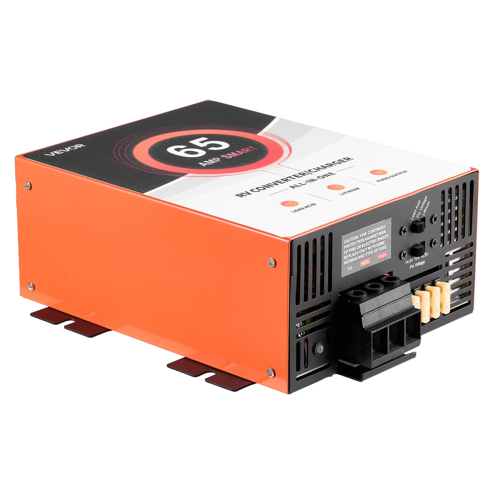 Convertidor de corriente para RV, 65 Amp, 110V AC a 12V DC, cargador de batería