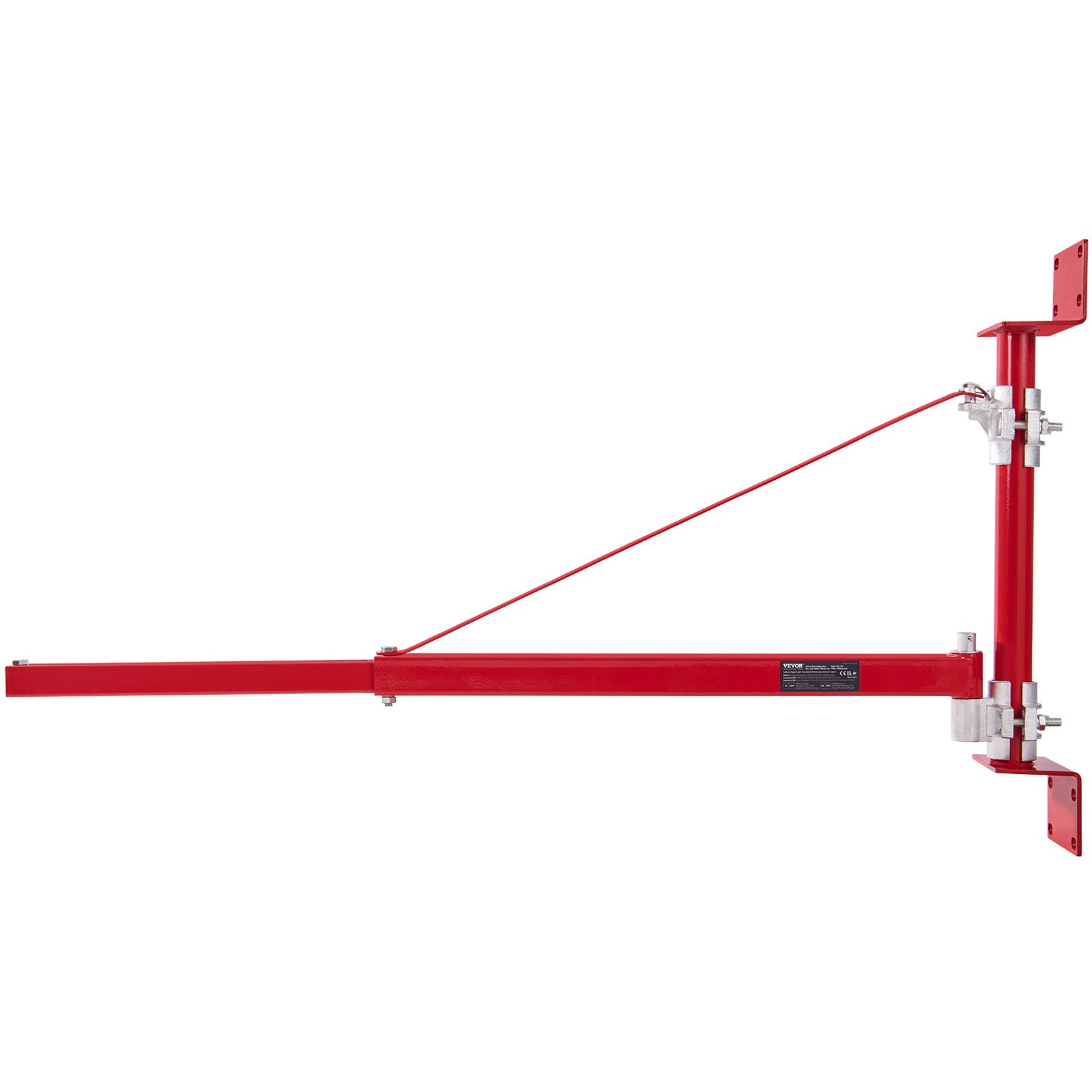 Brazo de soporte para polipasto eléctrico, 660 libras, giro 180°
