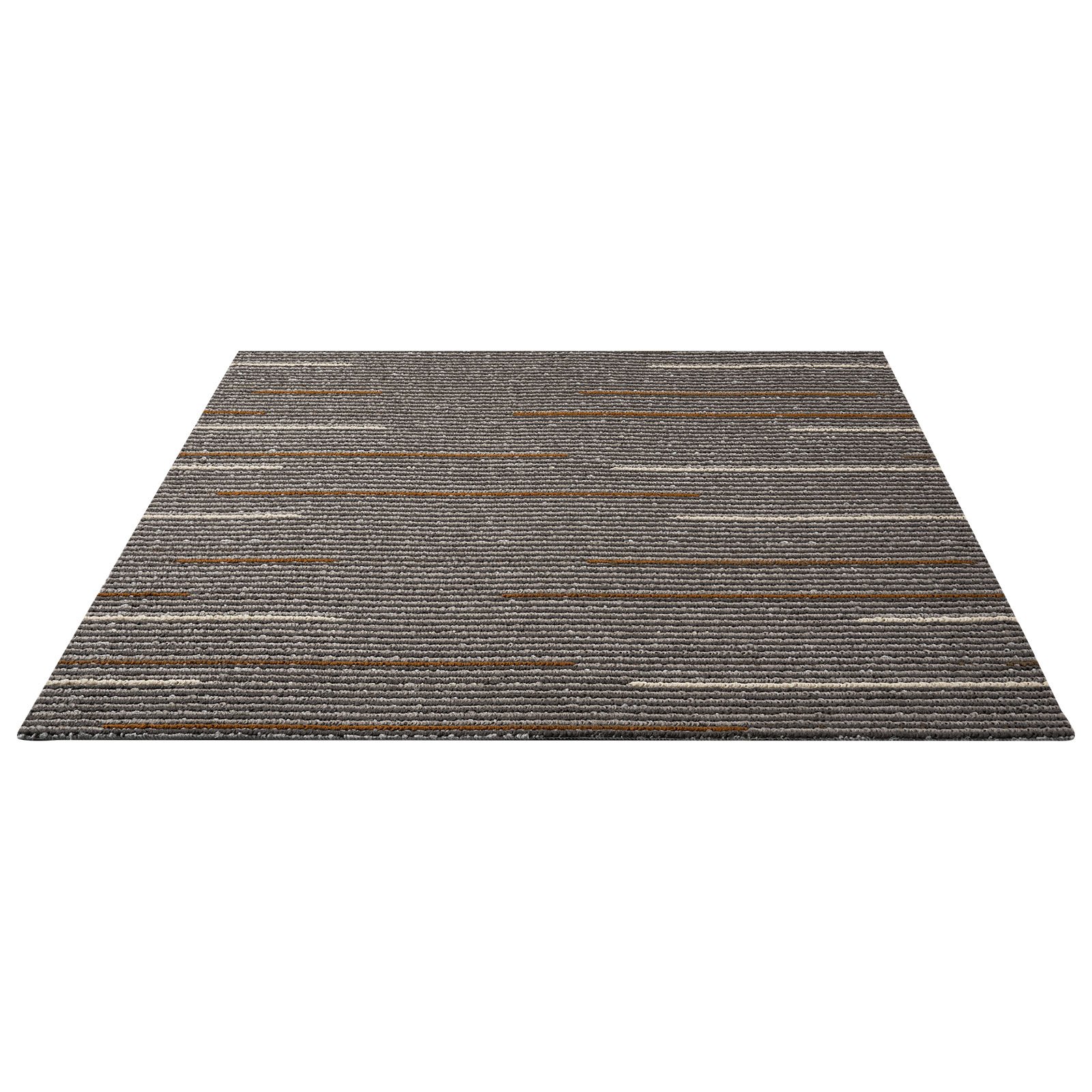 Carpet Tiles Reusable 24x24 Inch, 24 PCS Modular Carpet Square Rug, Commercial Floor Soft Padded For Seamless Cover 96sq.ft, Easy DIY For Living Room Bedroom Office Indoor,Dark Brown