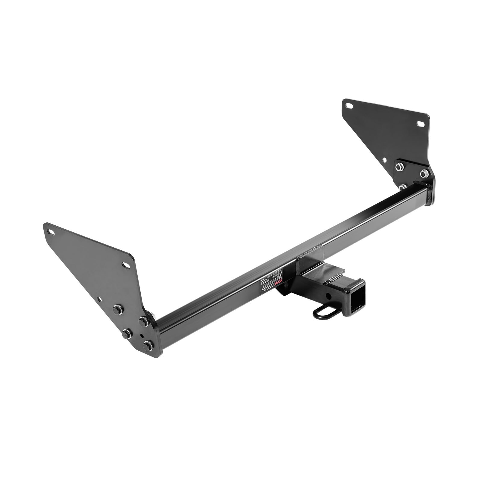 Class 3 Trailer Hitch, 2-Inch Receiver, 6000 Lbs, Q345B Steel Tube Frame, Compatible With 2020-2024 Toyota RAV4, Multi-Fit Hitch To Receive Ball Mount, Cargo Carrier, Bike Rack, Tow Hook, Black