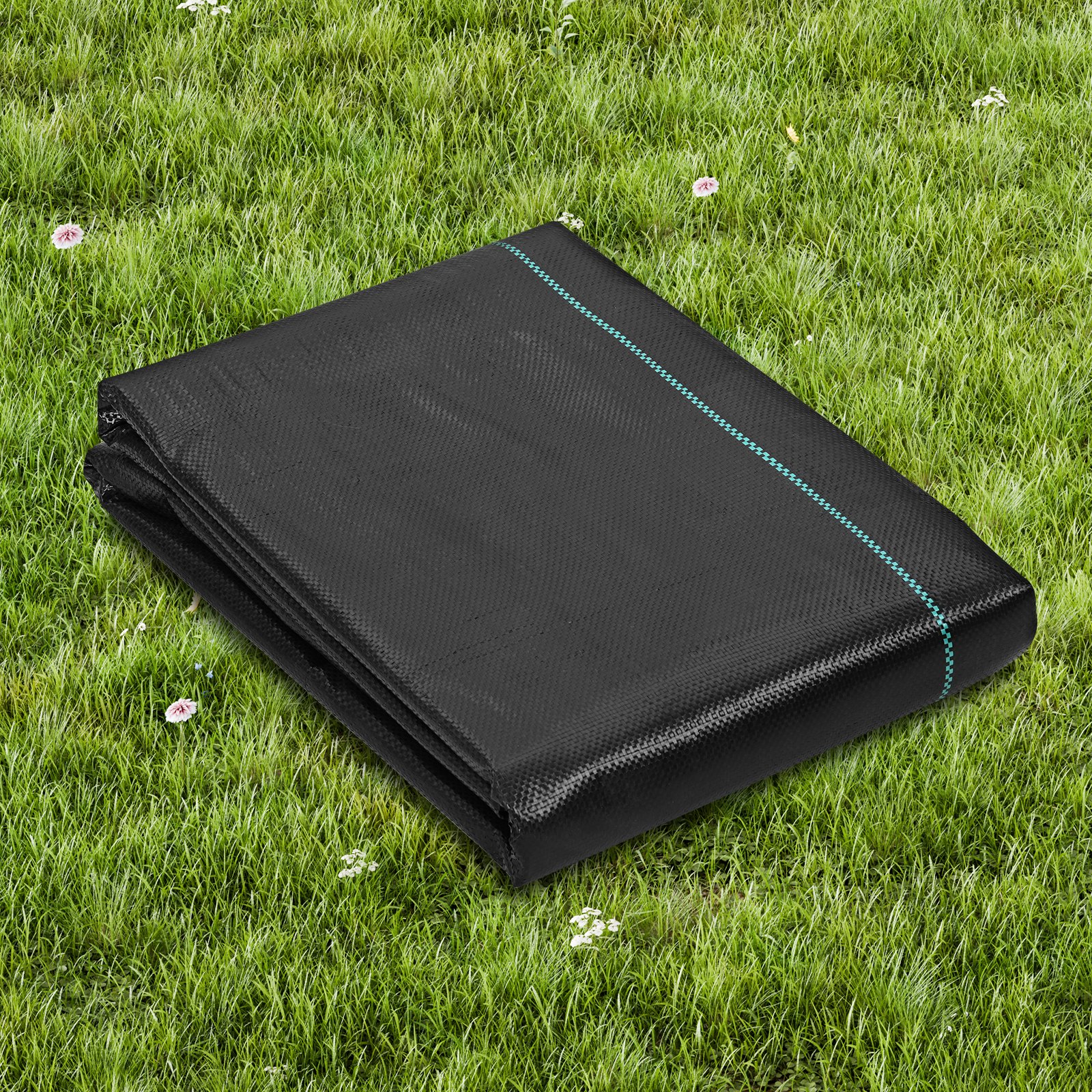 Weed Barrier Landscape Fabric, 3*100FT Heavy Duty Garden Weed Fabric, Woven PP Weed Control Fabric, Driveway Fabric, Geotextile Fabric For Landscaping, Ground Cover, Weed Blocker Weed Mat, Black