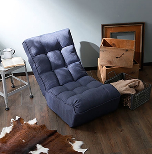 Sillón reclinable individual ajustable, estilo japonés para balcón