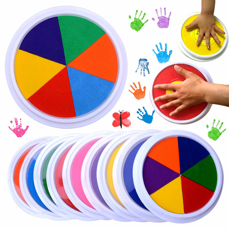 Pigmento lavable no tóxico para huellas dactilares de niños