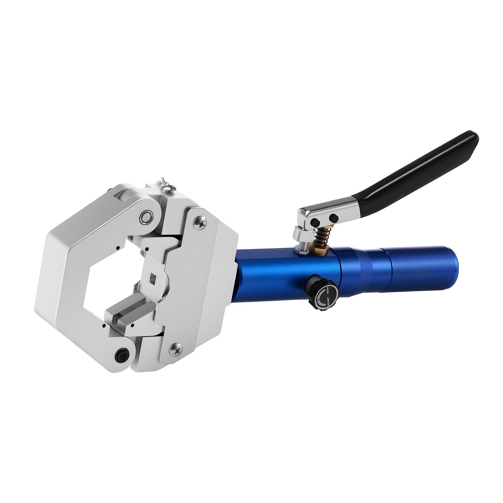 Hydraulic Hose Crimper, Hydra-Krimp AC Hose Crimper Kit With 7 Dies Snap-On, Integral Manual Hydraulic A/C Hoses Crimping Tool For Automotive & Air Conditioning Repair - With Carrying Case