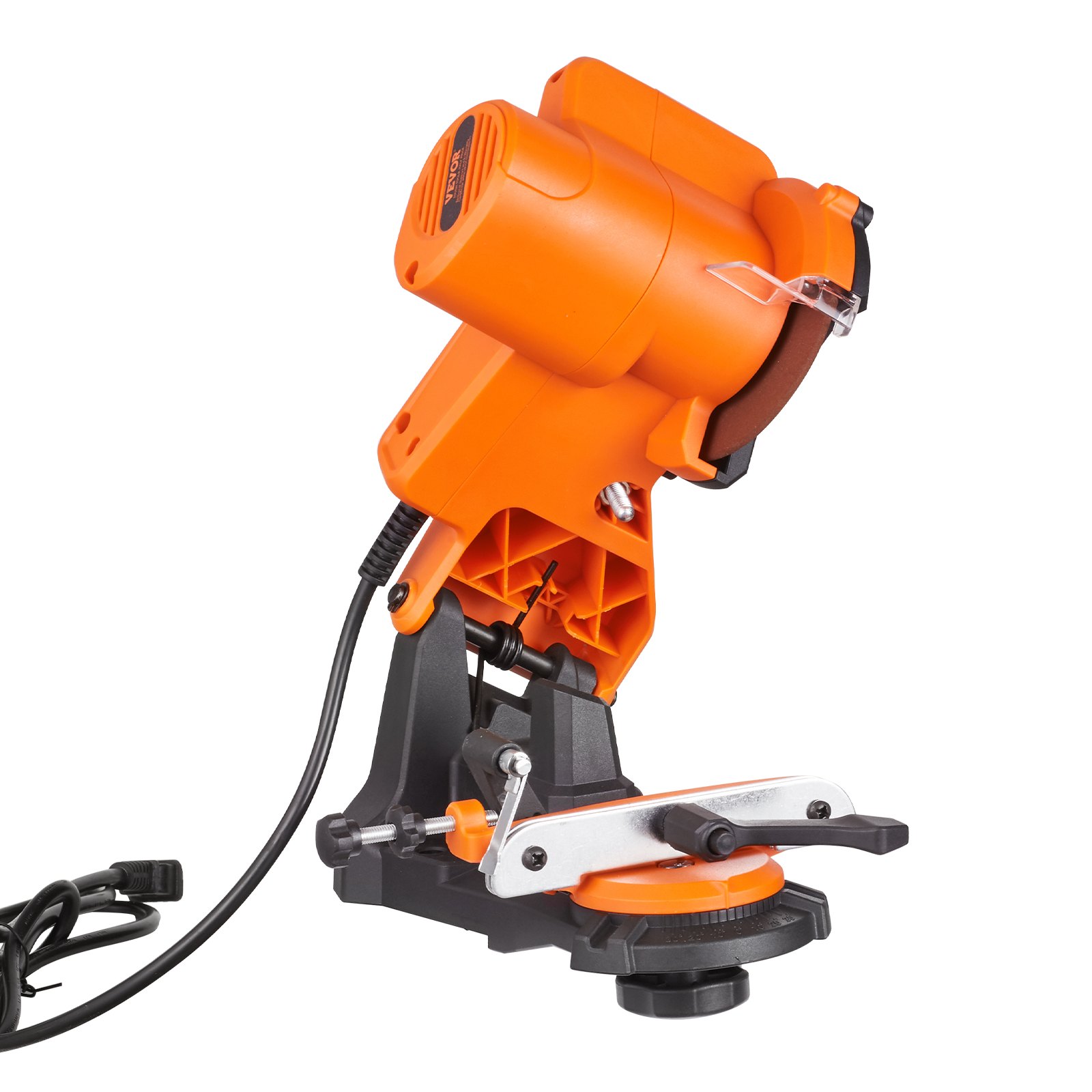 Electric Chainsaw Sharpener, 140W Electric Saw Chain Blade Sharpener 5700RPM, Professional Bench Chain Saw Sharpening Tool With 3 Grinding Wheels Fit 0.25" To 0.404" Pitch Chains