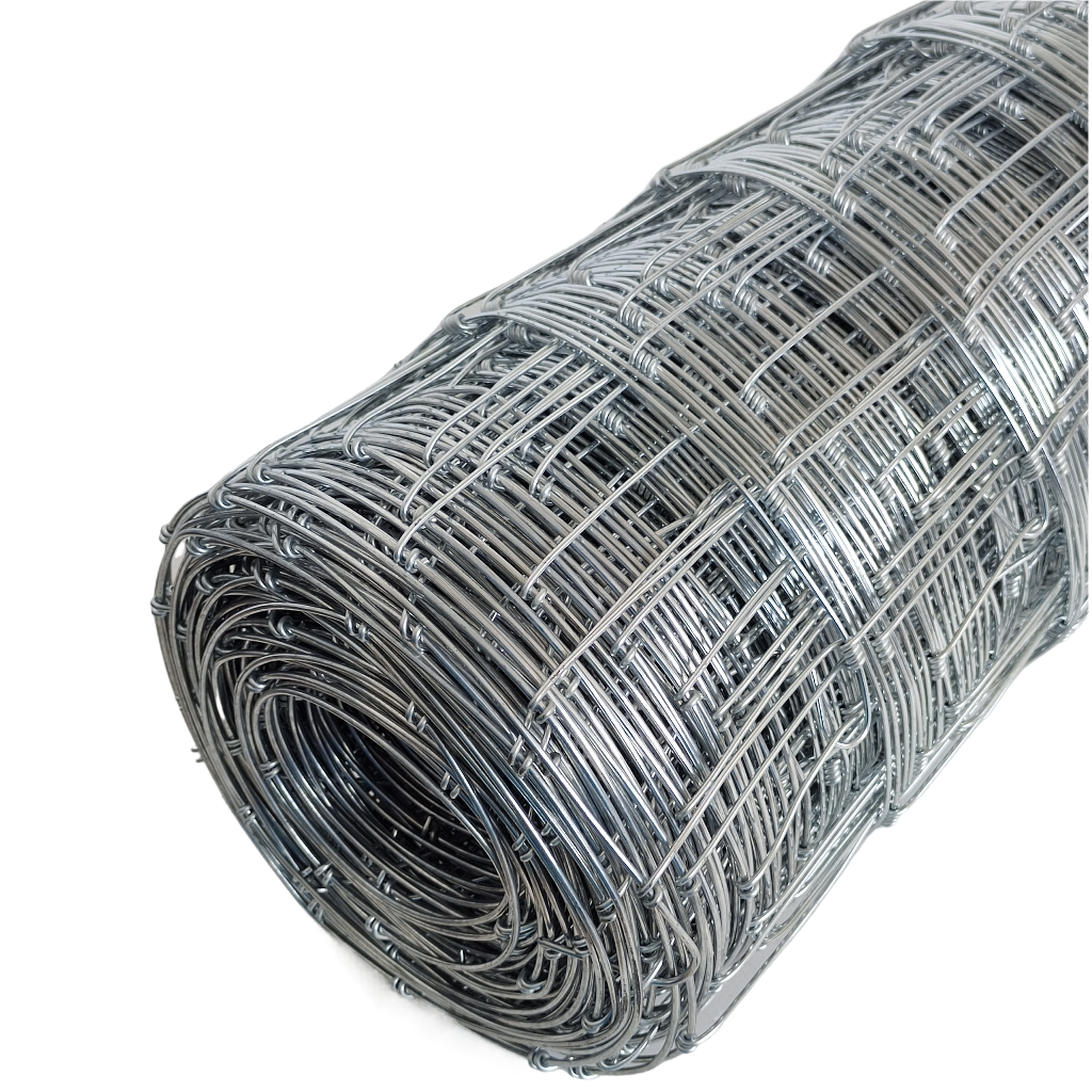Cerca para granja 5 pies x 328 pies, calibre 14, galvanizada con revestimiento de zinc.