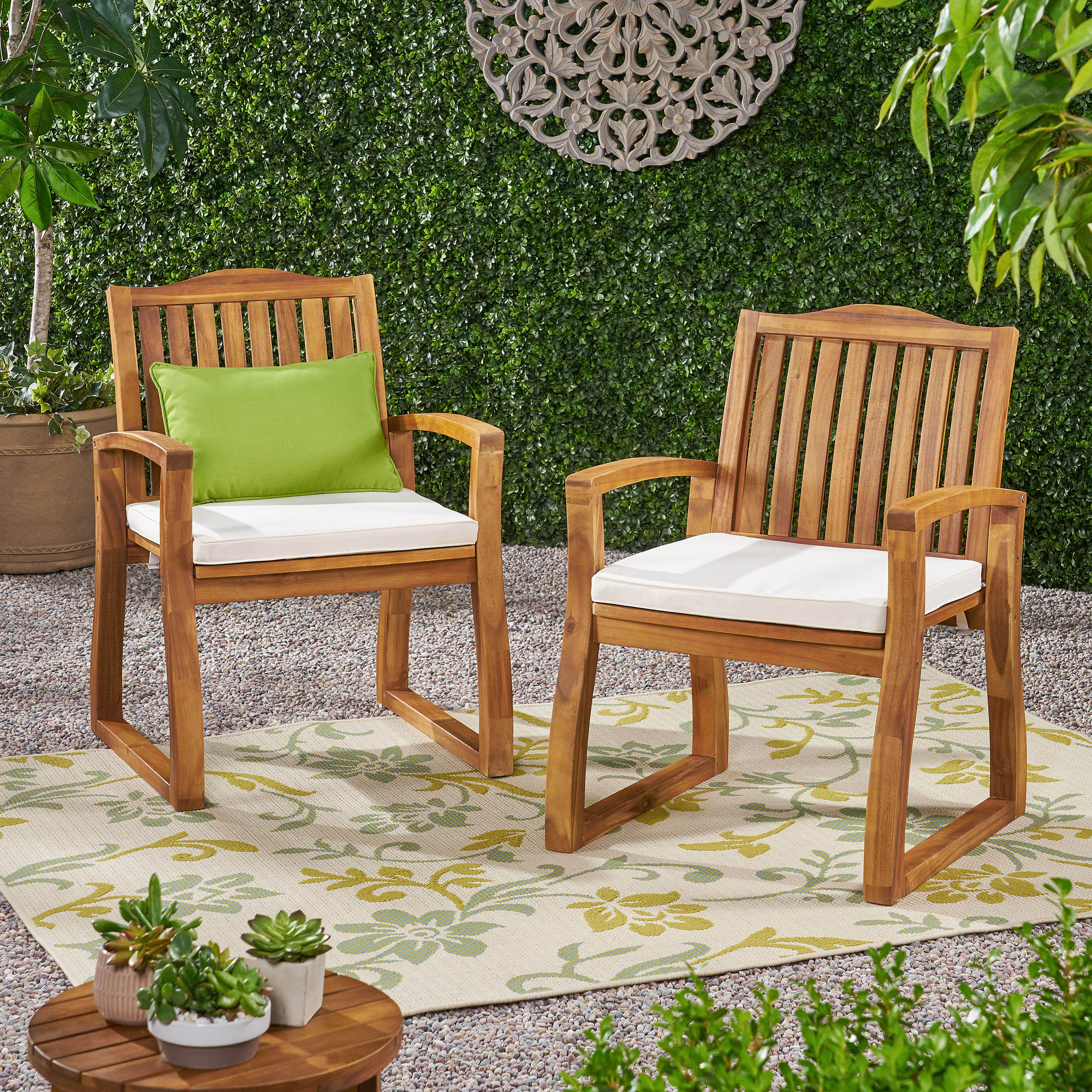 DELLA WOOD KD ARMCHAIR