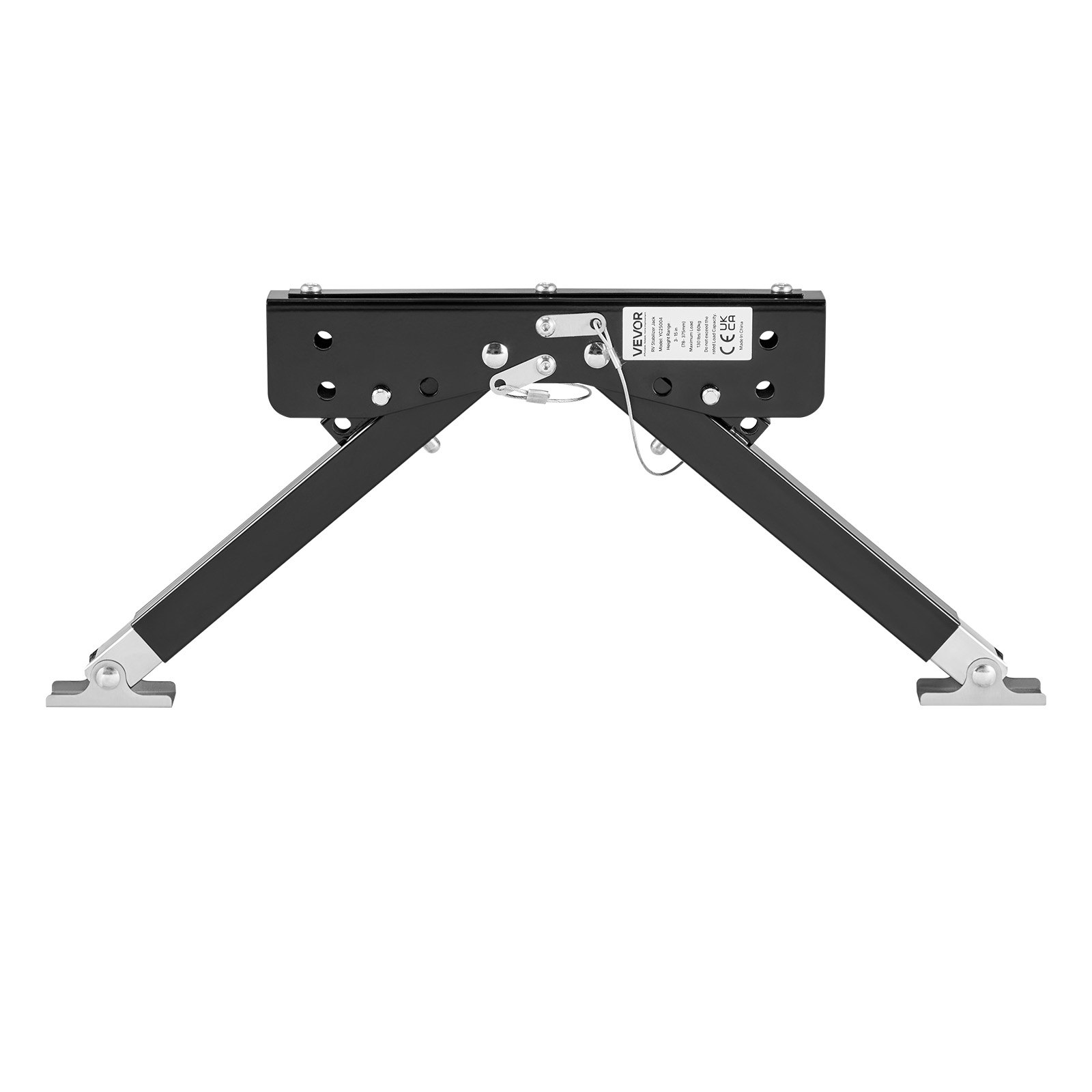 Kit estabilizador de escalón para RV, altura ajustable de 3 a 15 pulgadas, acero