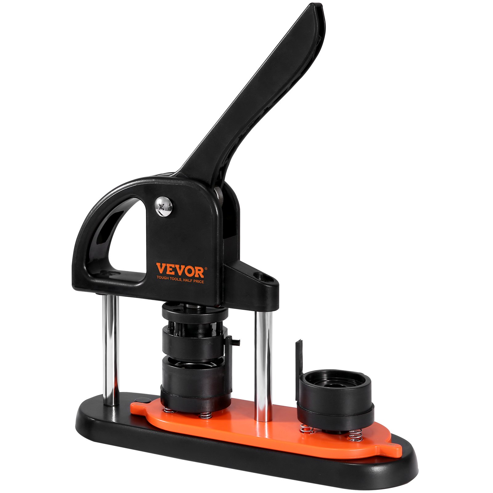 Máquina para hacer botones, 1.25 pulgadas/32 mm, con 500 piezas, mango ergonómico