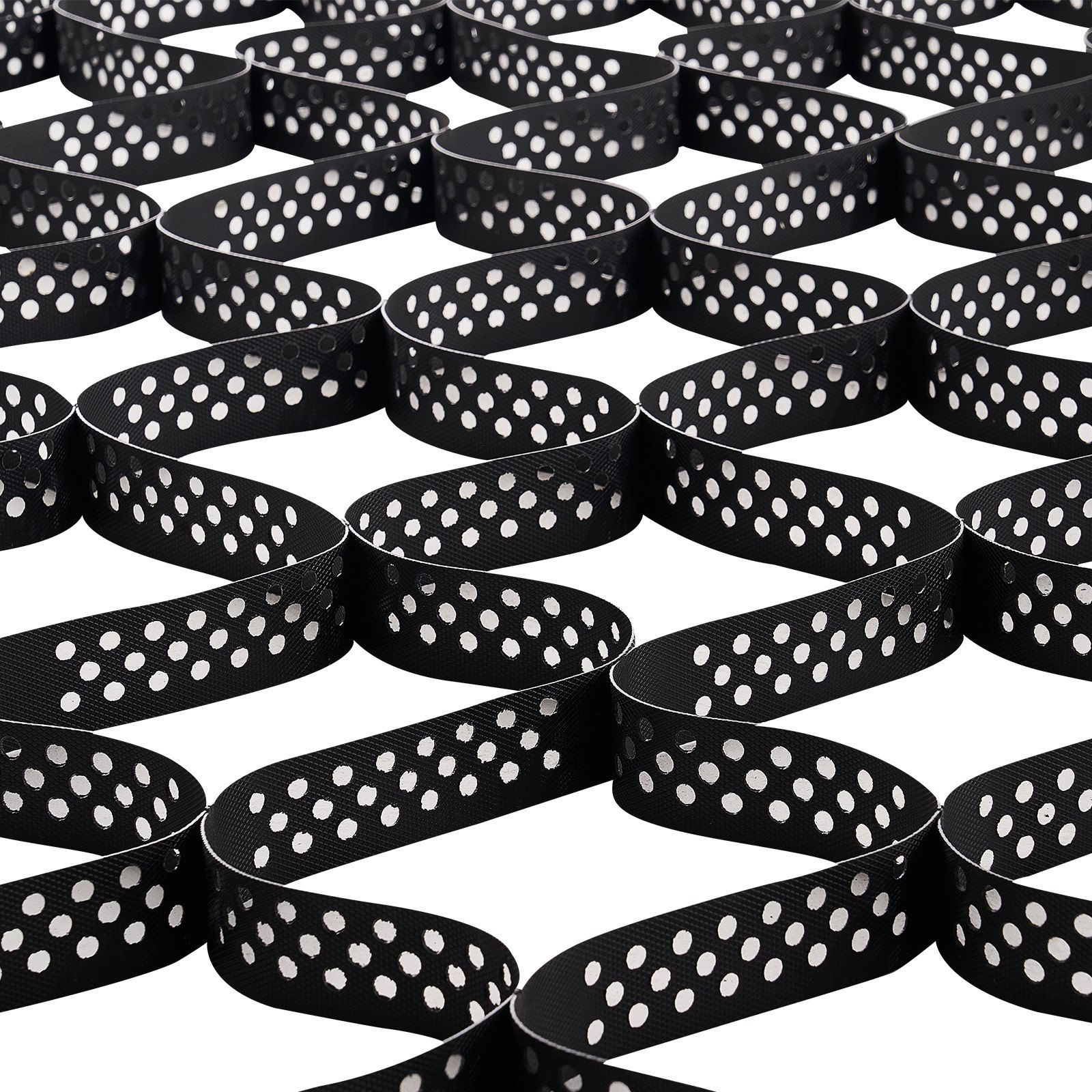 Ground Grid 2-Inch Depth Geocell Grid 17.06x8.86 FT / 5200x2700 Mm For Gravel