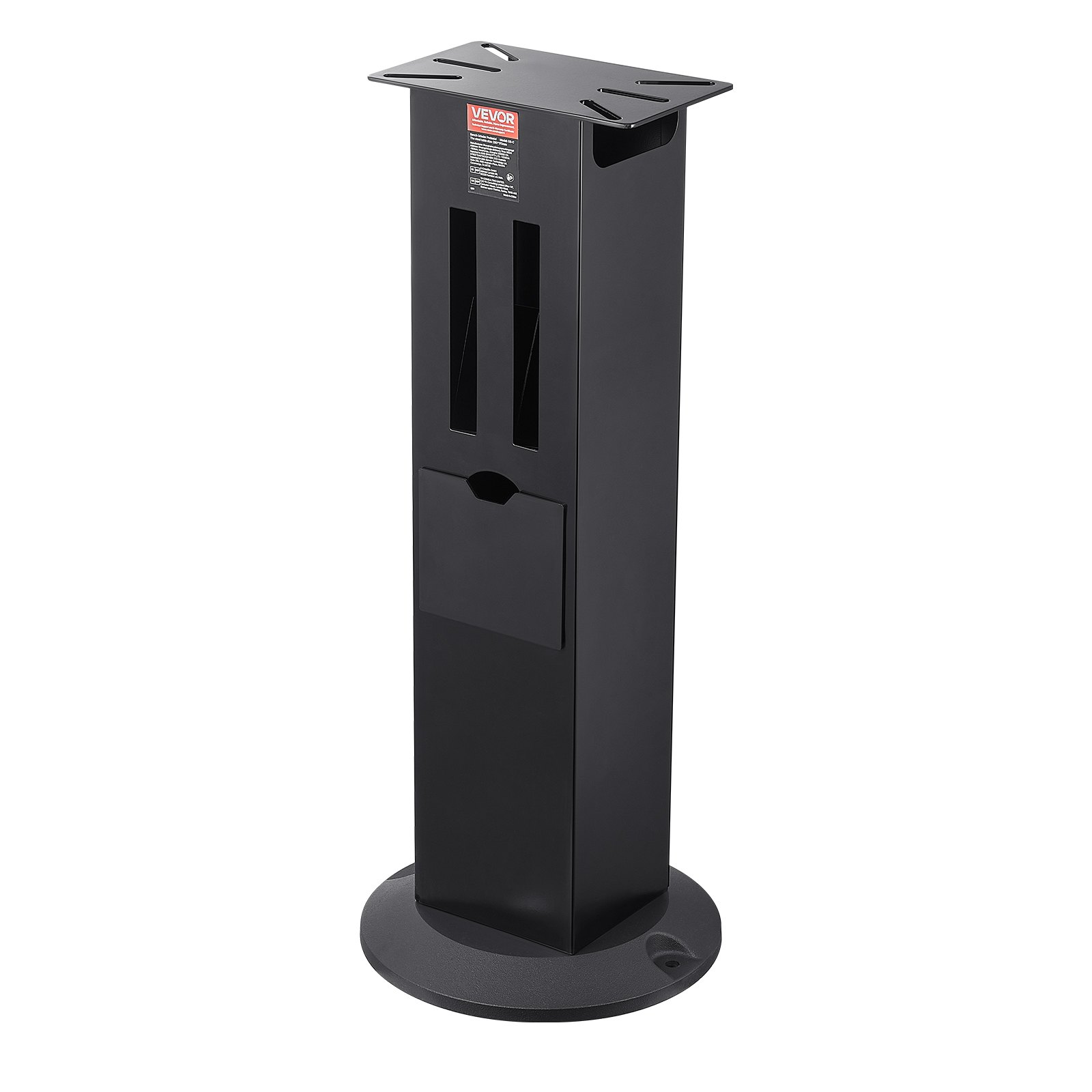 Soporte pedestal resistente para esmeriladora de banco, placa 11x6.7 pulgadas, hierro fundido