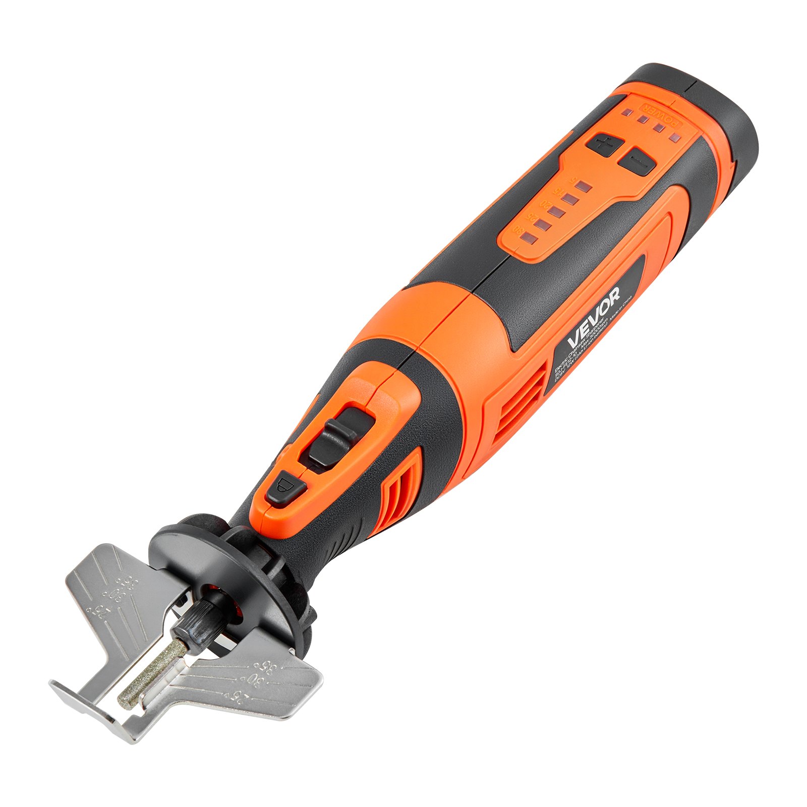 Afilador de cadena de motosierra inalámbrico, 5 velocidades, 5000-30000 RPM, recargable