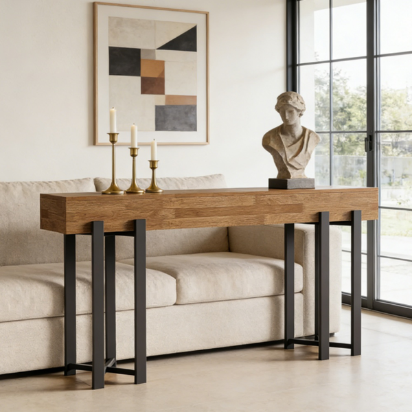 Mesa consola larga