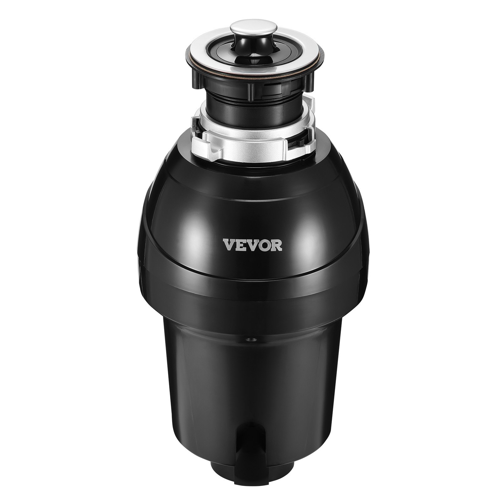 Garbage Disposal, 1HP 3270RPM Continuous Feed Food Waste Disposer, EZ Connect Food Waste Grinding System With Sound Reduction, Power Cord & Splash Guard For Kitchen Sinks