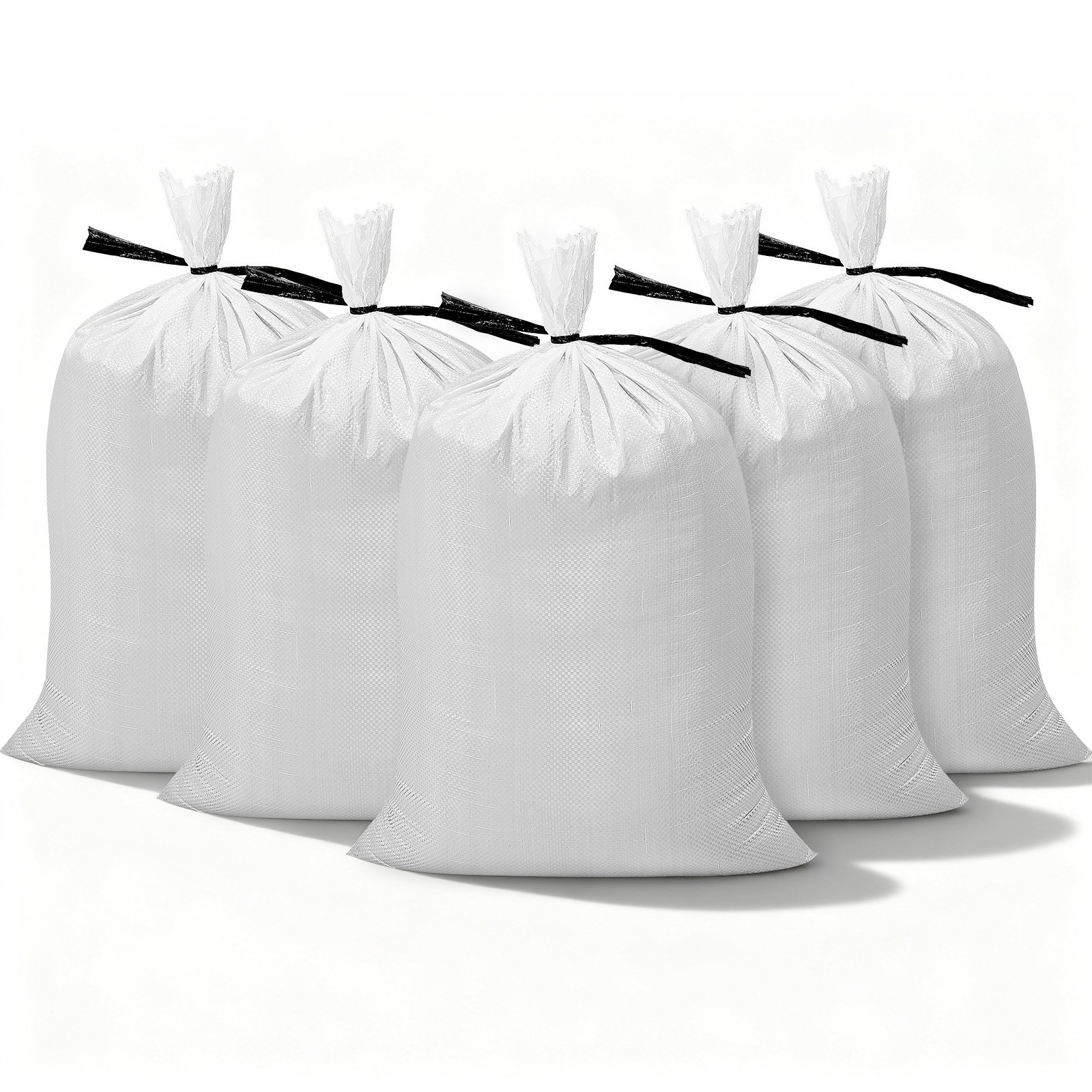 Sacos de arena vacíos 100 unidades, 16 x 26 pulgadas, 50 libras capacidad, resistentes