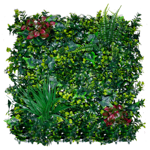 20pcs  Boxwood Panels, Grass Wall 20x20, Plant Wall, Grass Backdrop Wall, Privacy Screen, Sun Protected Green Wall Decor For Outdoor, Indoor, Garden, Backyard And Decor