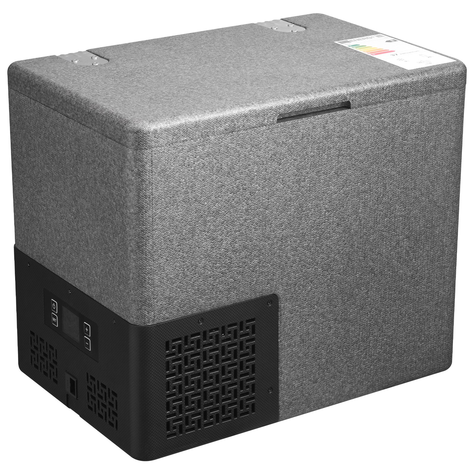 12 Volt Refrigerator, 21.1 QT/ 20L Car Fridge, Portable Ultra-Light EPP Freezer, APP Control Electric Compressor, 12V/24V DC, 14℉ To 50℉, For Truck Van RV SUV Boat Travel Camping