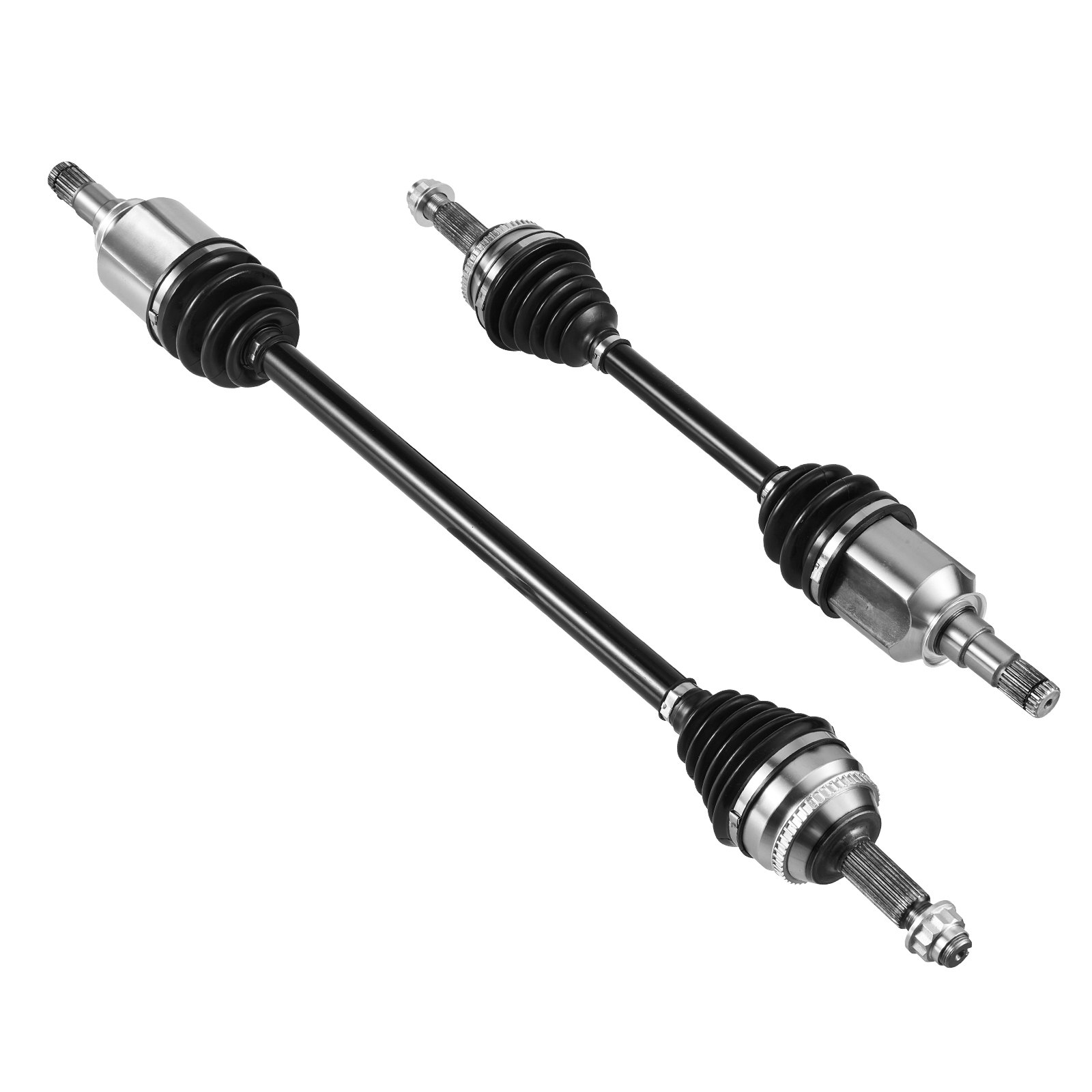 CV Axle Shaft Assembly, 2 Pieces Front Left & Right (Driver And Passenger Side), Automotive Replacement CV Joint Axles Pair Compatible With 2009-2018 Toyota Corolla, Alloy Steel & Carbon Steel