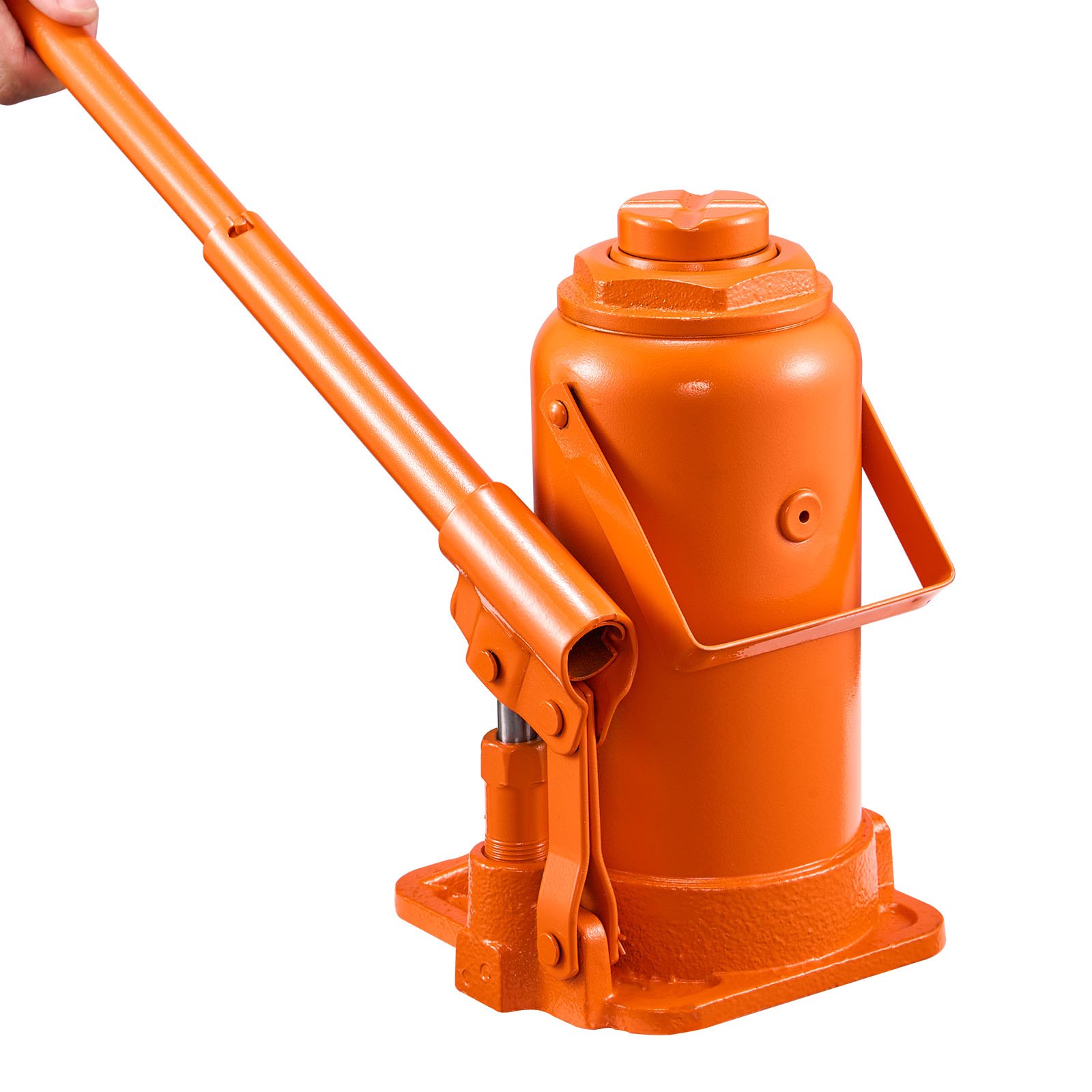 Hydraulic Bottle Jack, 20 Ton (44092 Lbs) Capacity, 8.9-17.1 Inch Lifting Range, Heavy Duty Welded Bottle Jack For Car, SUV, Pickup, Auto Repair, House Lift And Agricultural Equipment, Orange