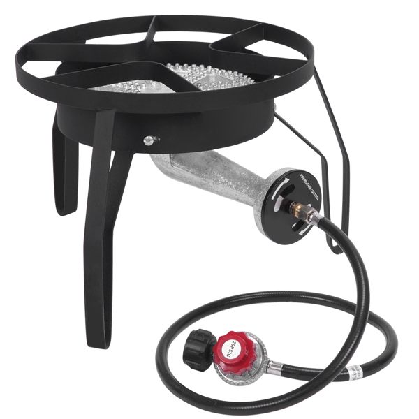 Ey31-54 Outdoor Furnace Round Furnace 20W BTU Head Diameter 26cm With 1.2m Leather Tube With 0-20psig High Pressure Valve