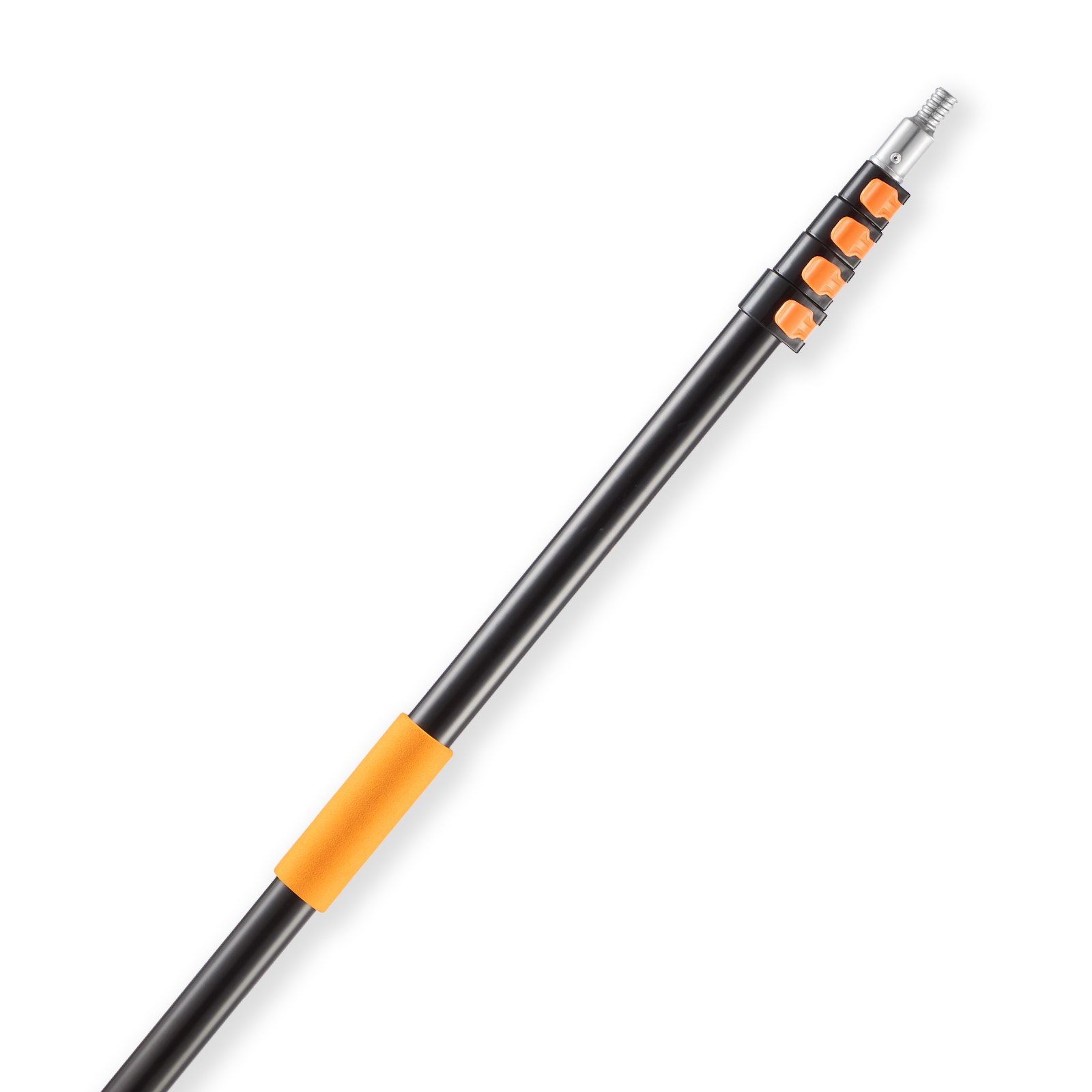 Telescopic Extension Pole, 4.66-19 FT Multi-Purpose Extendable Pole, Sturdy Aluminum Alloy Paint Pole Extension With Flip-Lock Design, High Reach Roller Stick For Painting, Dusting And Cleaning