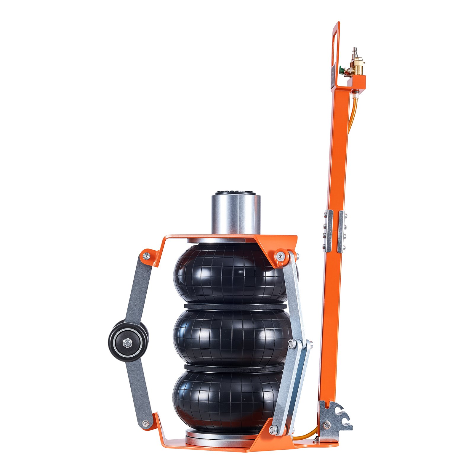 Air Jack, 3 Ton/6613 Lbs Triple Bag Air Jack, Airbag With Support Rod, Lift Up To 18.5 Inch With Heightened Column & Adjustable Handle, 1-6 S Fast Lifting Pneumatic For Car, SUV, Pickup Truck