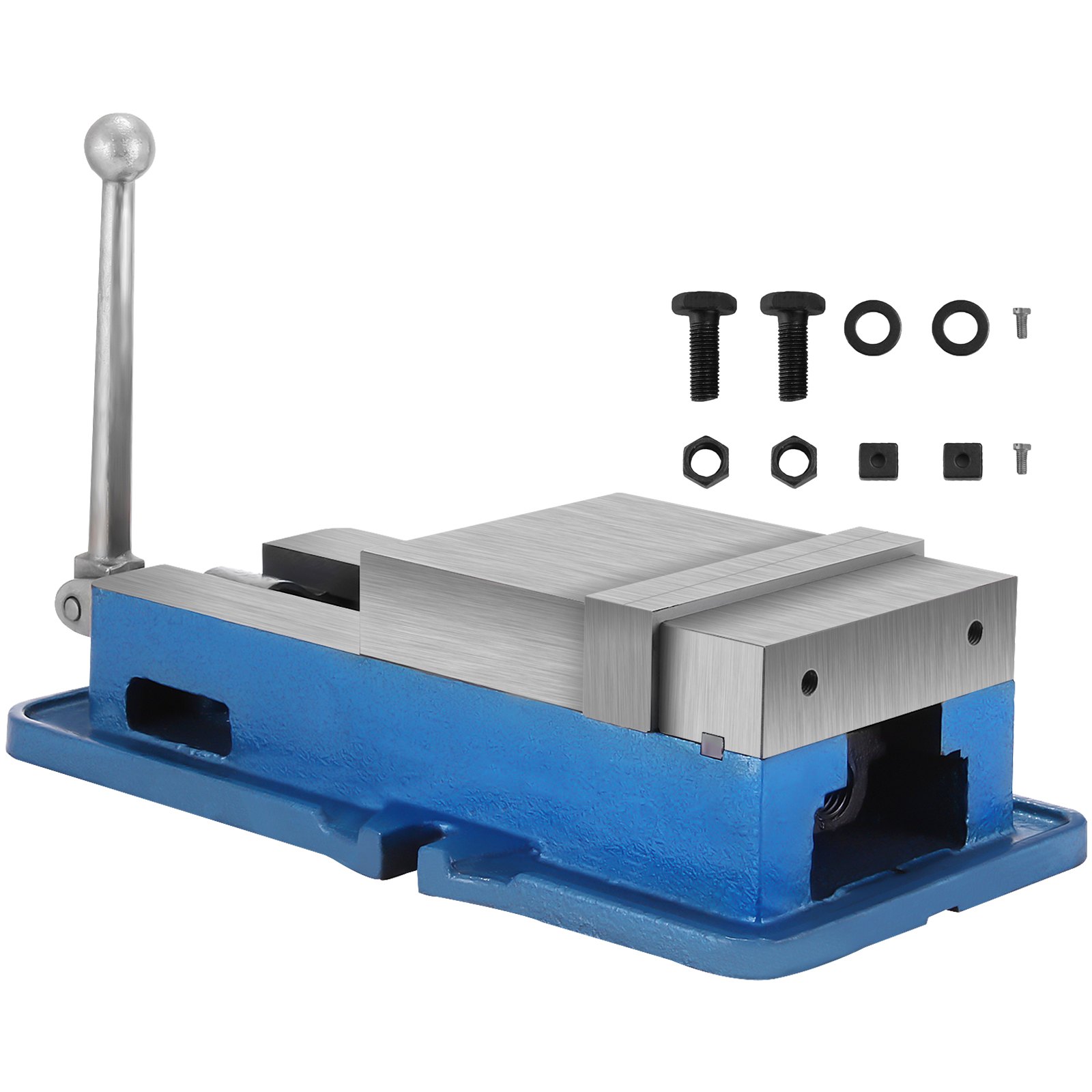 Tornillo de banco ACCU Lock, 6 pulgadas de mordaza, para taladro y fresado