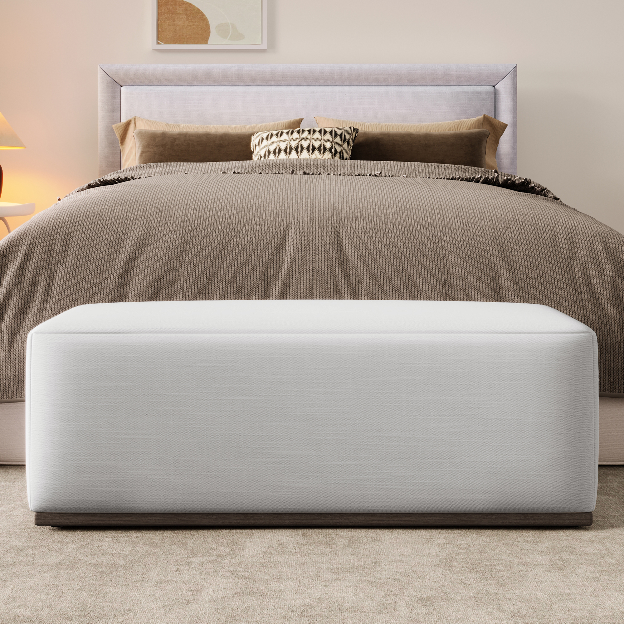 Simple And Elegant Footstool-Unlock A New Experience Of Comfortable Home