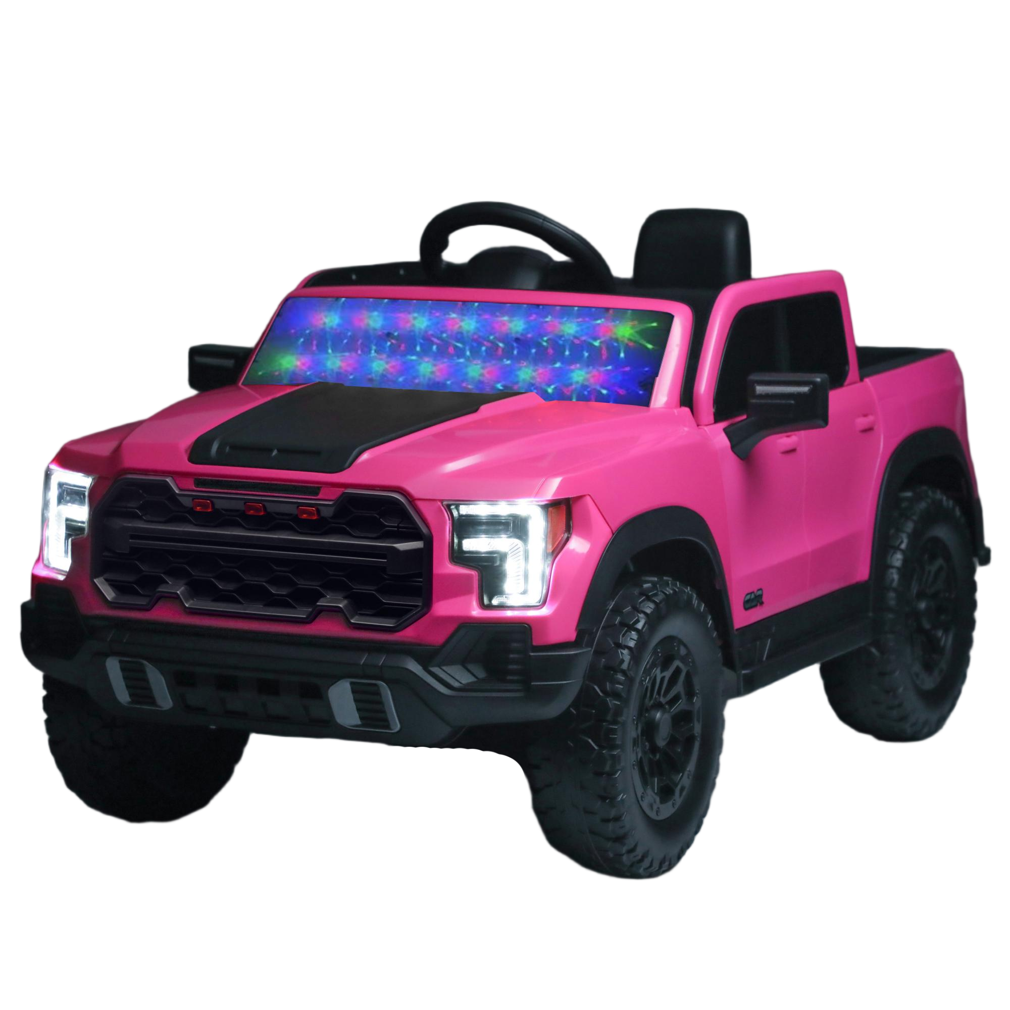 12V Kids Ride-On Car With Remote Control, 4-Wheel Shock Absorption, Multifunctional Music Player - Perfect Gift For Toddlers 3-6 Years Old