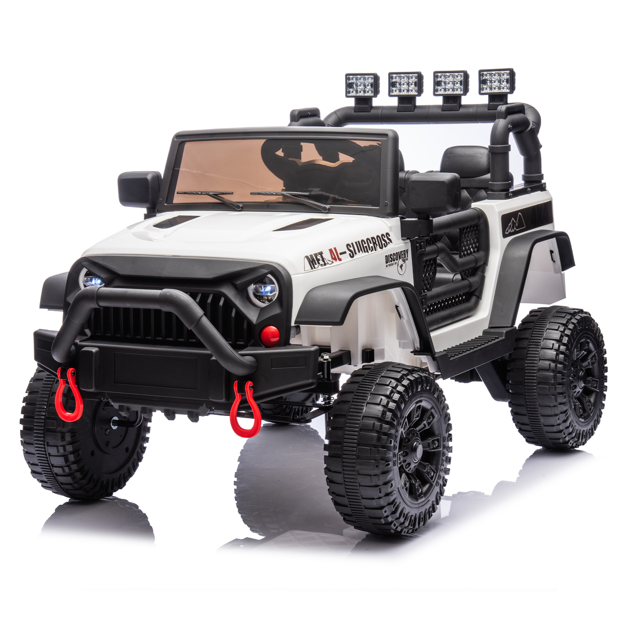 24V Kids Ride On Car WParents Remote Control,400W Motor,Four Wheel Suspension,Adjustable Speed,USB,MP3,Music,Bluetooth,Large Display Screen,Power Display,Portable Handle,Safety Belt For Kids Aged 3
