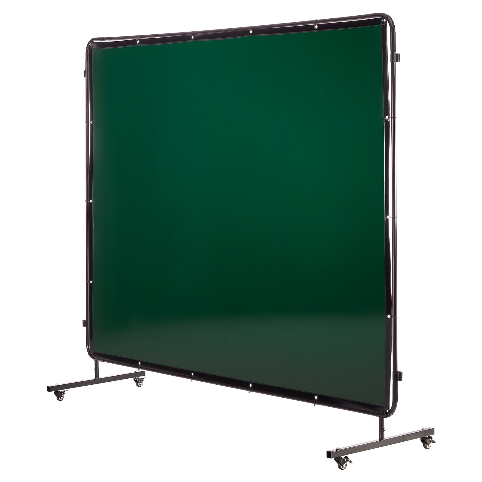 Pantalla de soldadura de 3 paneles, 6 x 8 pies, con protección UV