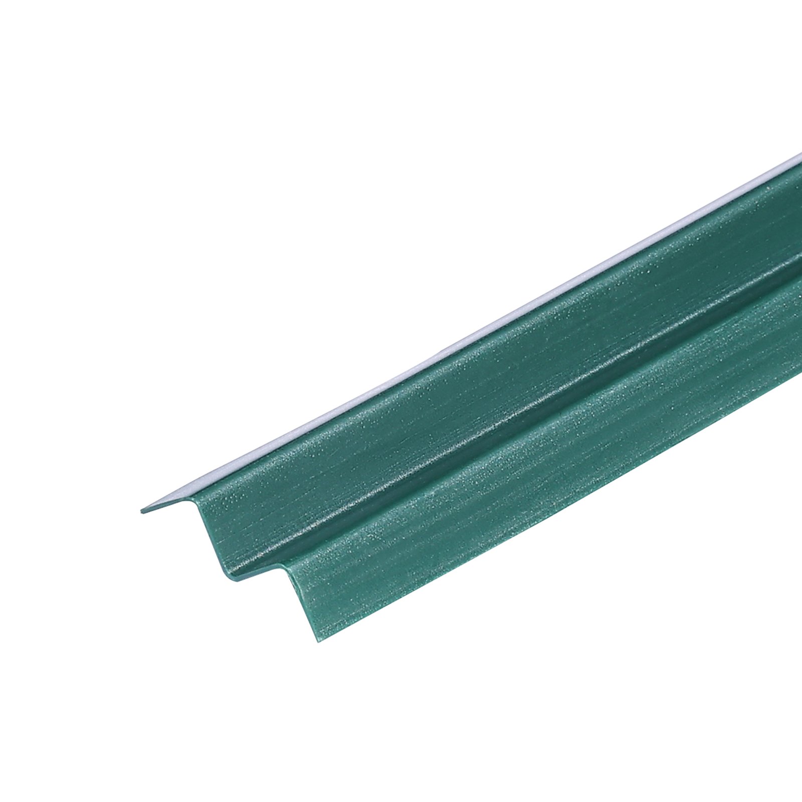 Chain Link Fence Privacy Slats Single-Wall For 5' High Fence Bottom Lock Green