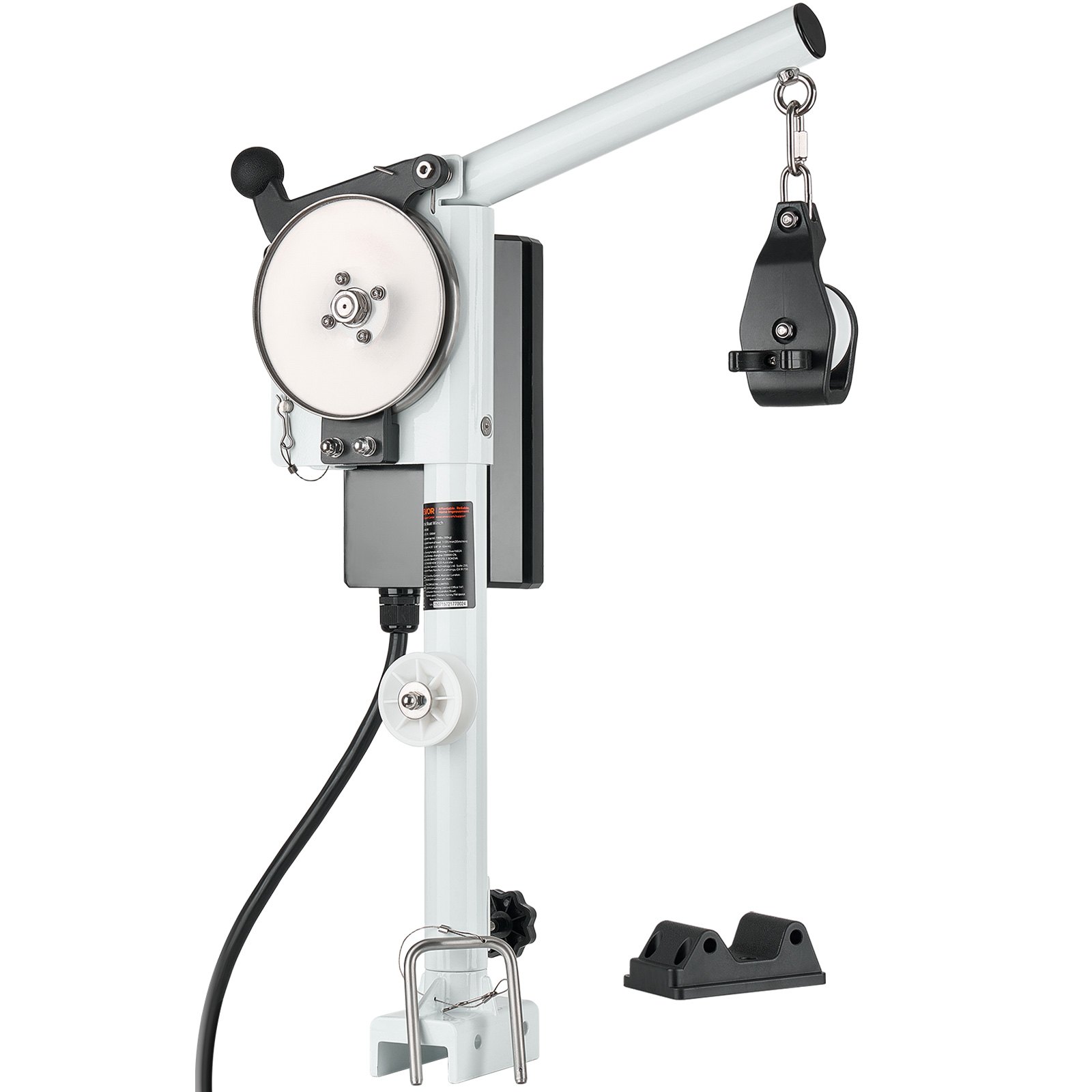 Extractor de trampas Line Hauler, 12V DC 1200W, 198 libras, 115 pies/min
