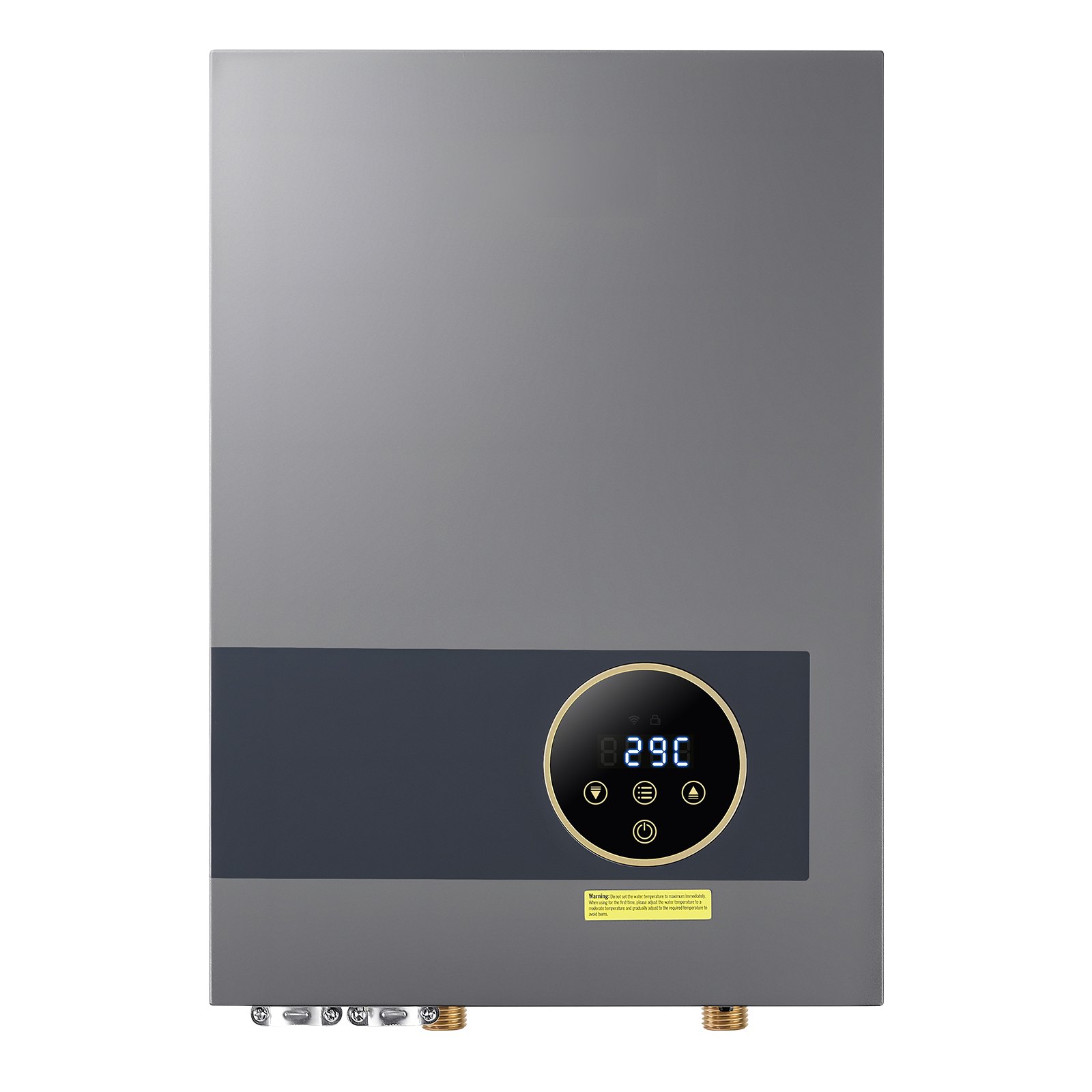 Tankless Electric Water Heater, 36kW Instant Hot Water Heater Under Sink, On Demand For Bathroom, Kitchen, Office With LCD Touch Screen, Child Security Lock ,Space-Saving, 240V