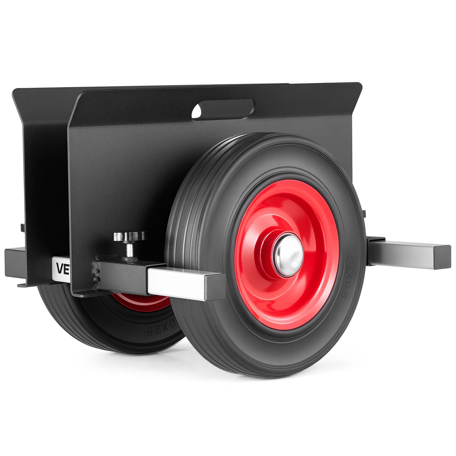 Panel Dolly, 1000 Lbs Load Capacity, Drywall Mover With 10 Inch Rubber Wheels Fits Different Terrain, Adjustable Clamp Panel Cart For Steel Panels, Mattress, Doors And Drywall Sheet, Black