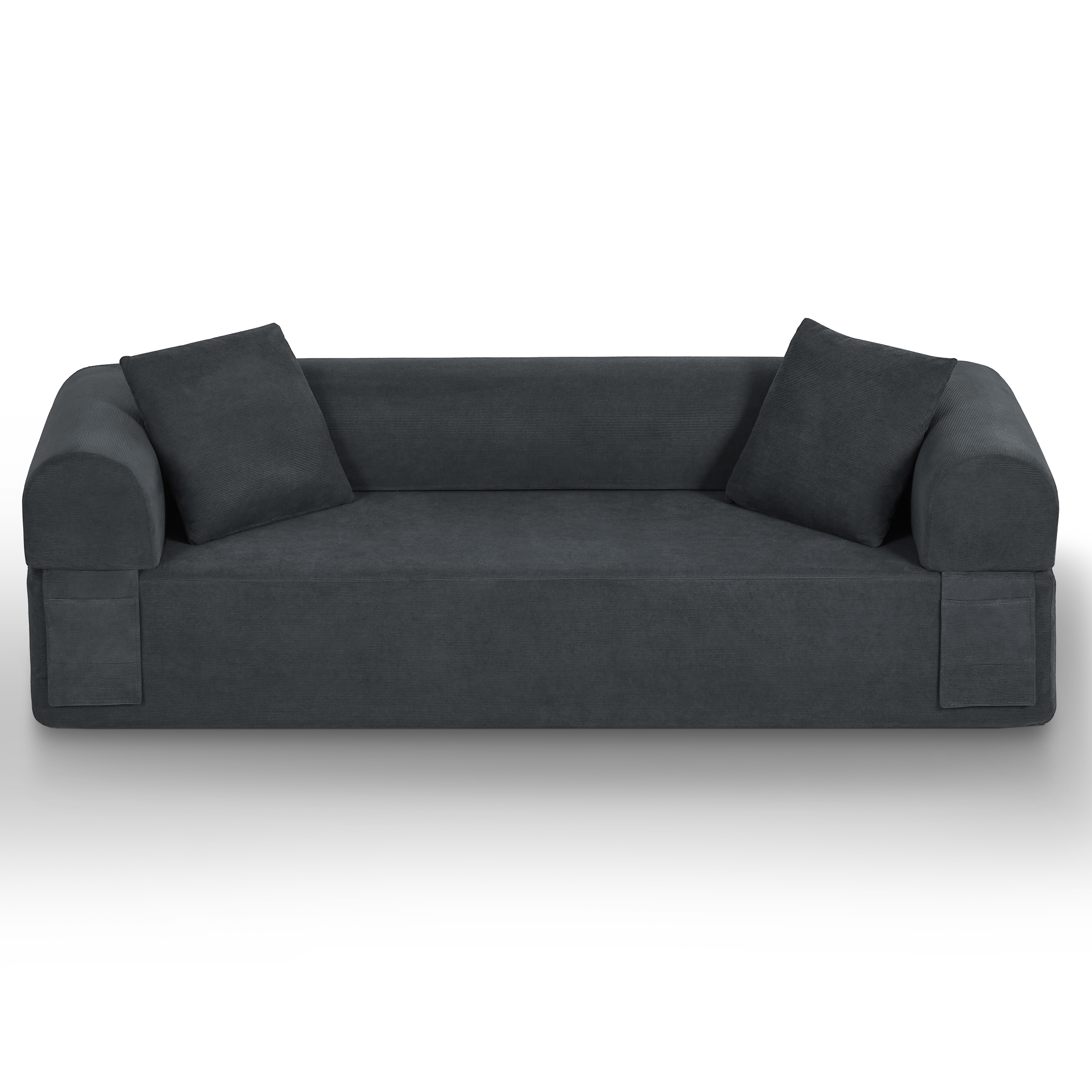3Seater Sofa Boneless Couches,No Assembly Needed, Modern Sofa For Compact Living Rooms, Apartments, And Offices