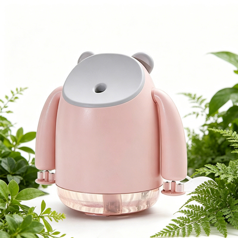 Ventilador Rociador Portátil, Humidificador USB y Mini Aire Acondicionado