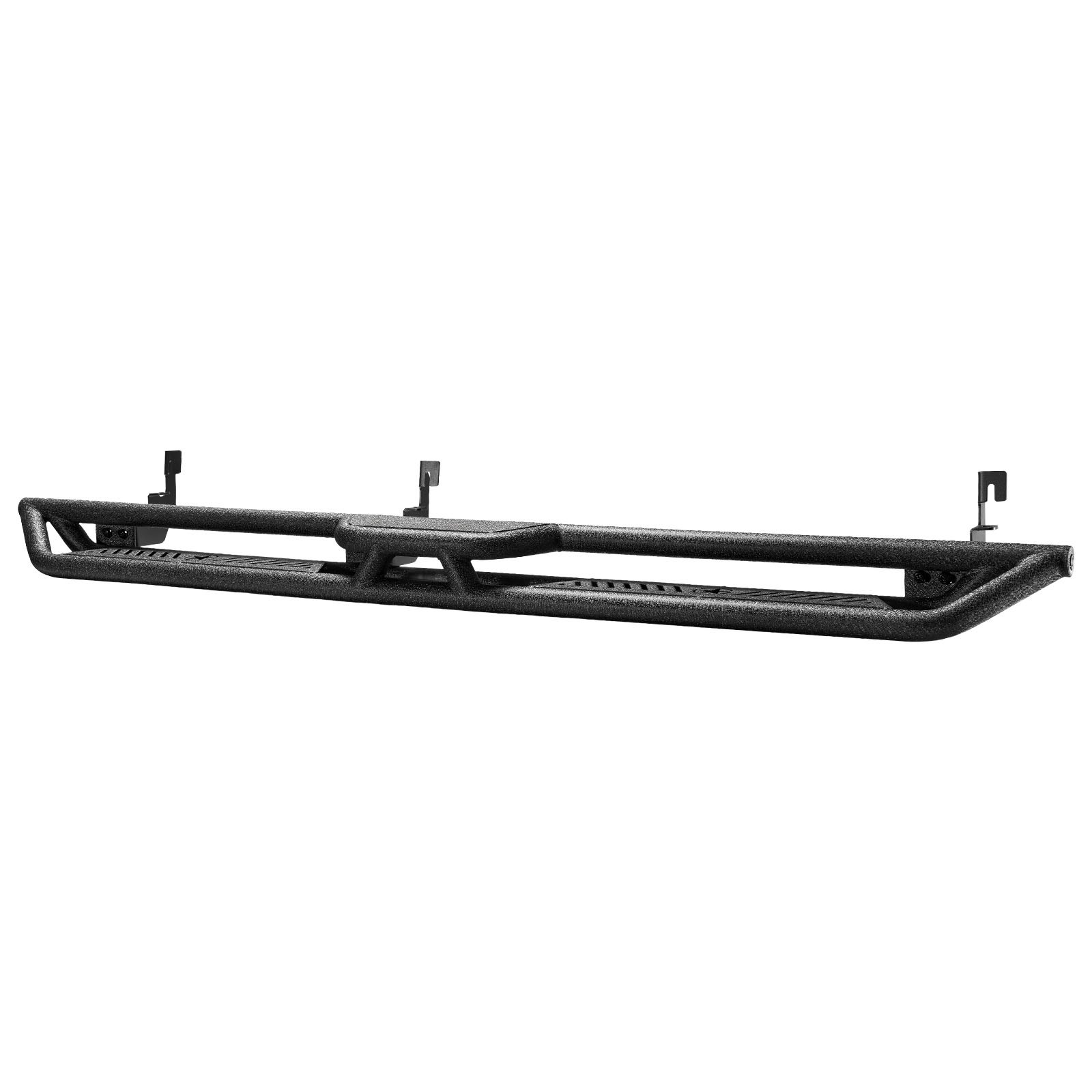 Estribos laterales de 6 pulgadas para Chevy Colorado/GMC Canyon, acero negro, 550 libras.