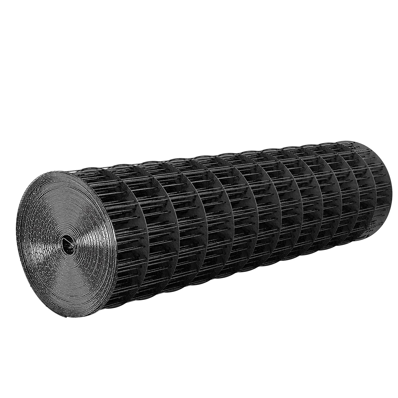 Malla de alambre galvanizado calibre 16, 36 pulg x 25 pies, malla 2x3 pulg, recubierta de vinilo