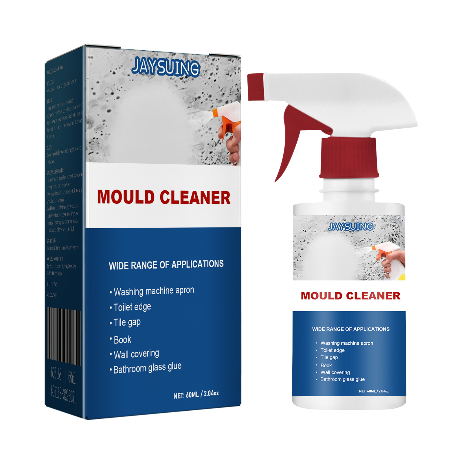 Pulverizador quitamohos multiefecto para techos, baños, azulejos y paredes